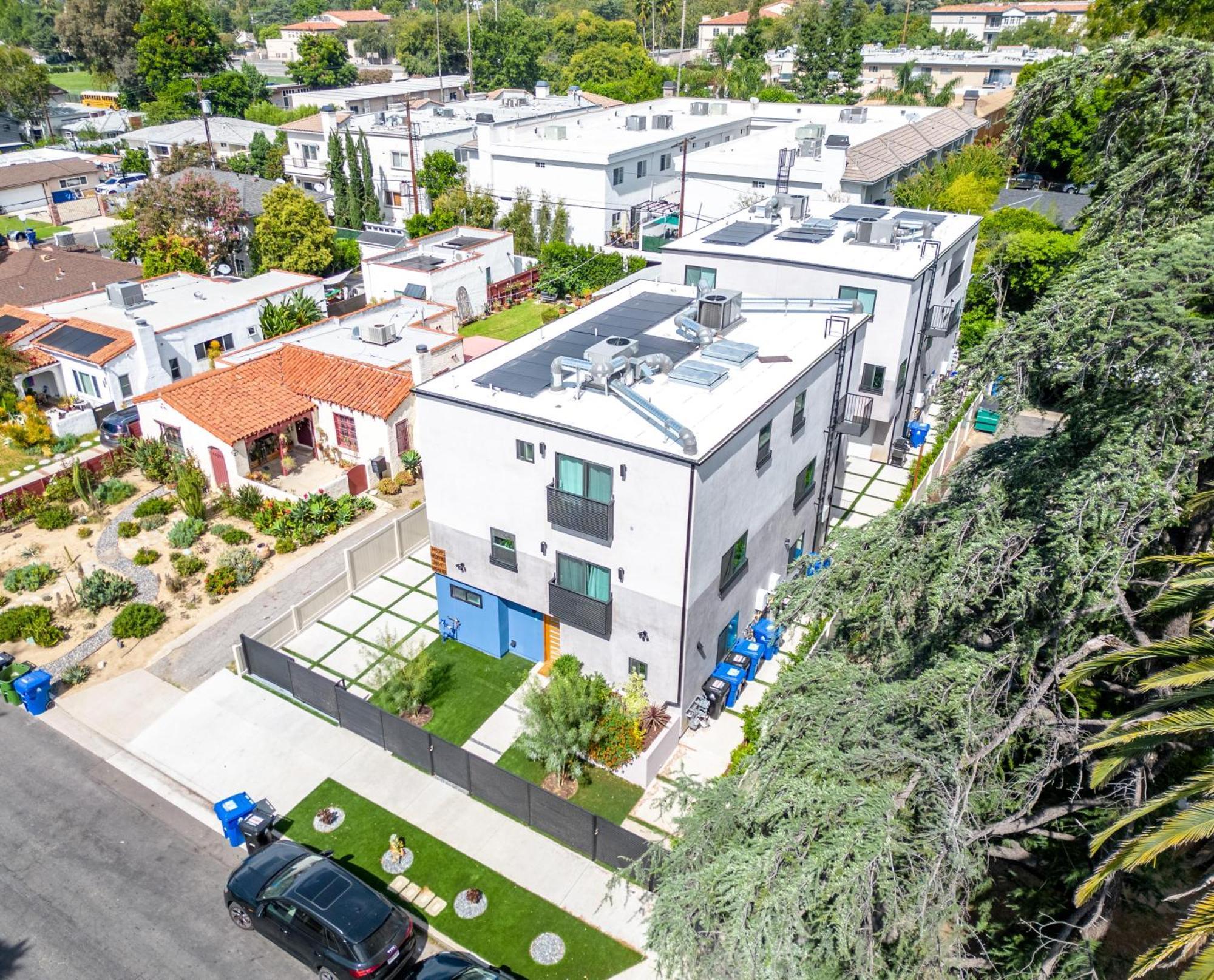 Luxurious Townhome W/3 Master Suites Gated Parking Los Angeles Exterior foto